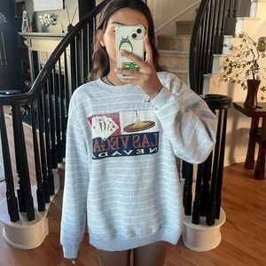 Vintage Las Vegas crewneck, size XL, fits oversized
